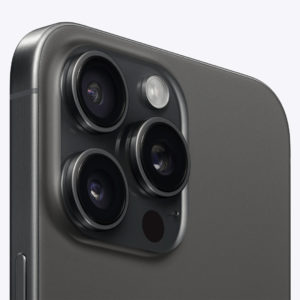 Apple iPhone 15 Pro 128GB Black Titanium - PDP 3 Image
