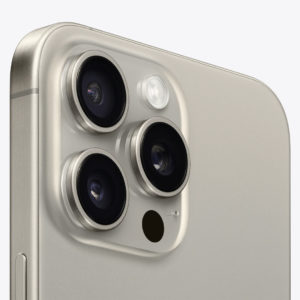 Apple iPhone 15 Pro 128GB Natural Titanium - PDP 3 Image
