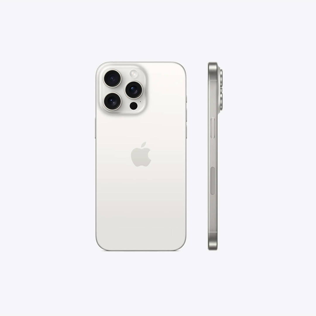 Apple iPhone 15 Pro 128GB White Titanium - PDP 1 Image