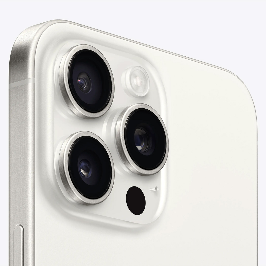 Apple iPhone 15 Pro 128GB White Titanium - PDP 3 Image