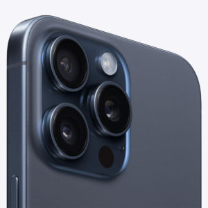 Apple iPhone 15 Pro Max 1TB Blue Titanium - PDP 3 Image