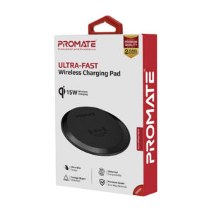 Ultra-Fast Qi Wireless Charging Pad With An LED Light Ring