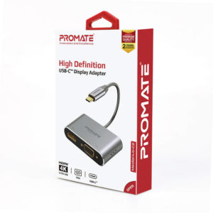 USB-C to 4K HDMI & 1080p VGA Multimedia Adaptor
