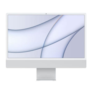 24-inch iMac with Retina 4.5K display: Apple M1 chip with 8‑core CPU and 7‑core GPU, 256GB - Silver
