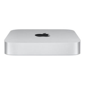 Mac mini: Apple M2 chip with 8‑core CPU and 10‑core GPU, 256GB SSD