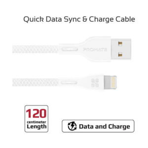 1.2m Lightning Connector Cable with Fast Charging 2A Support