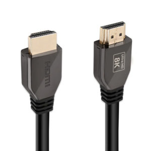 Ultra HD High Speed 8K HDMI 2.1 Audio Video Cable • HDR Colour Support • eARC Connectivity • 3 meter Cable Length • Anti-Corrosion Connectors