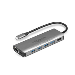 7-in-1 USB-C Hub with 87W USB-C PD, 4K HDMI, Ethernet & 4 USB 3.0 Ports