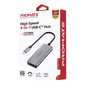 4-in-1 USB-C Hub