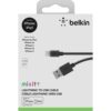 MIXIT↑™ Lightning to USB Cable 1.2m – Fast Charge Compatible with 27W Belkin Power Delivery Chargers