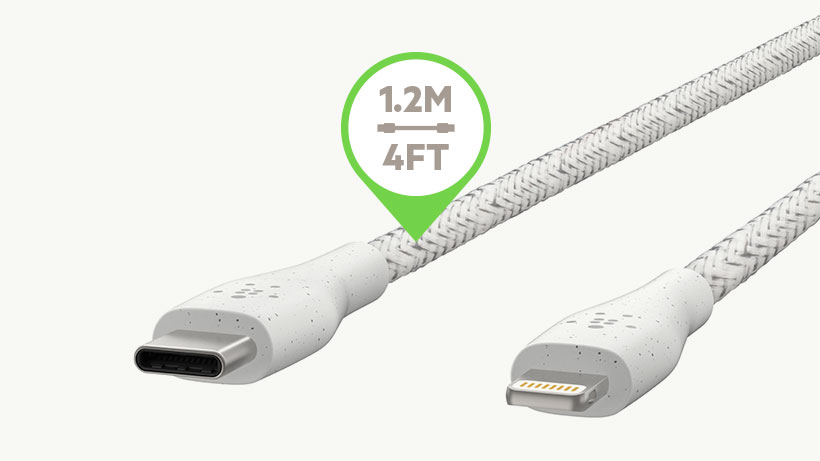 DuraTek™ Plus Lightning to USB-A Cable 1.2m with Strap - Image 3